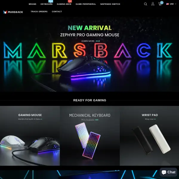 Marsback | Gaming Peripherals & Accessories