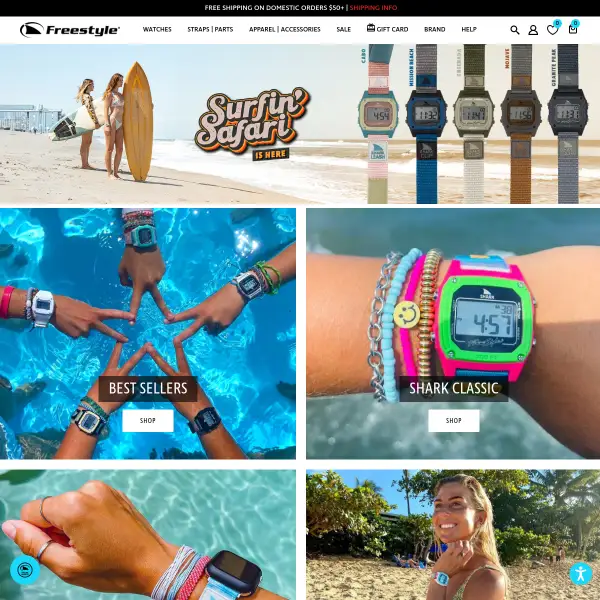 Freestyle Watches | Water Resistant Watches | Home of the Shark Watch