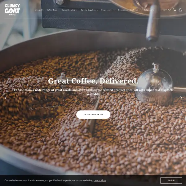 Clumsy Goat Coffee | Buy Freshly Roasted Coffee Beans Online