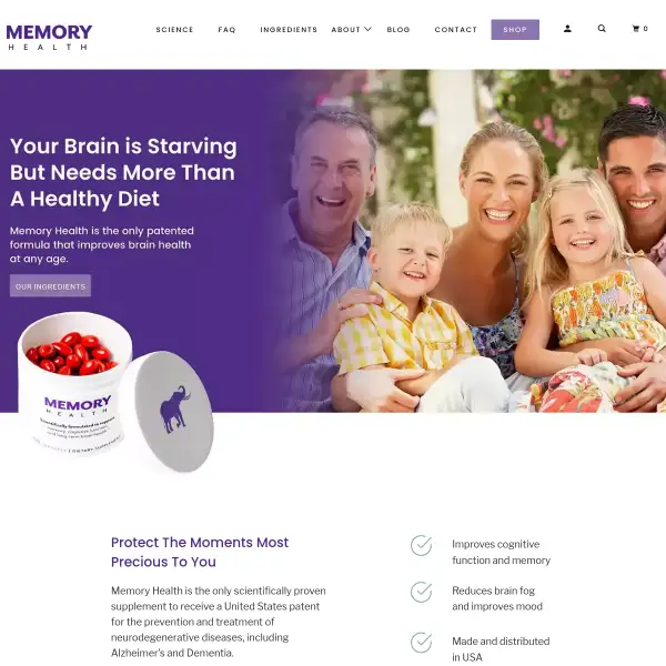 Best Premium Brain Health Supplement | Memory Health