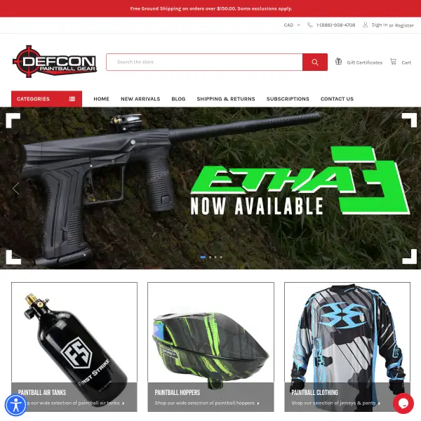 Paintball Store | Defcon Paintball Gear