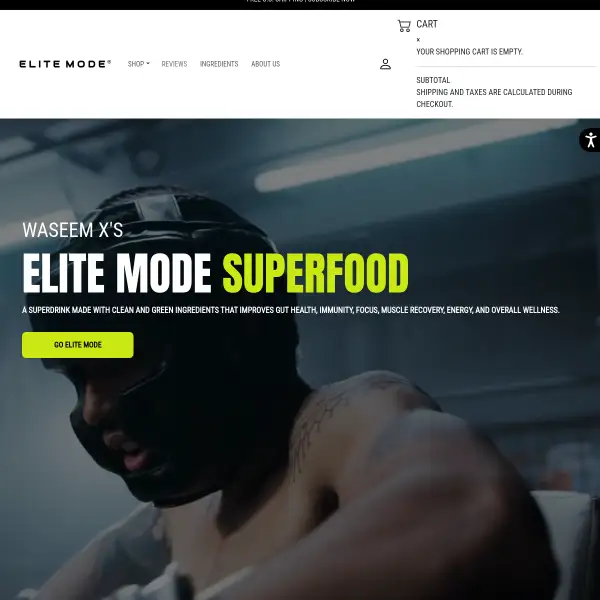 Elite Mode Superfood | by Waseem X. A Healthy Outside Starts From The Inside - GoEliteMode.com