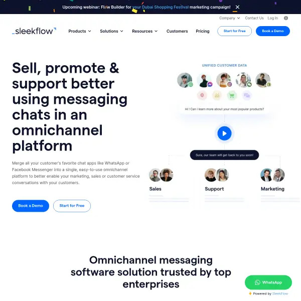 Social Commerce & Messaging Platform for Businesses | SleekFlow