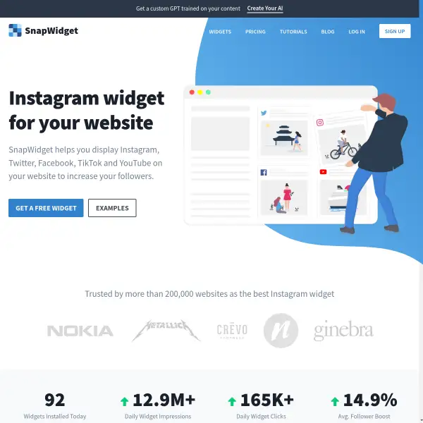 Instagram Widgets by SnapWidget | Free widgets for your website