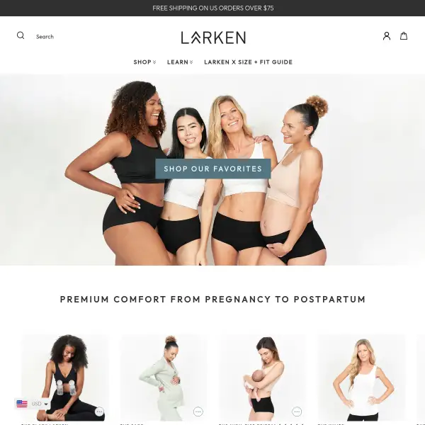 Larken | Hands Free Pumping Bra | Nursing and Motherhood