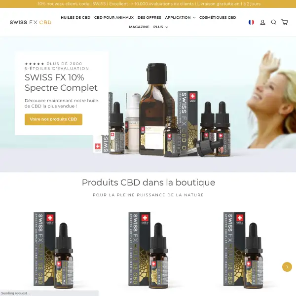 SWISS FX CBD Boutique - CBD Premium de Haute Qualité