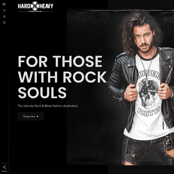 HARD'N'HEAVY | Rock & Alternative Fashion Store