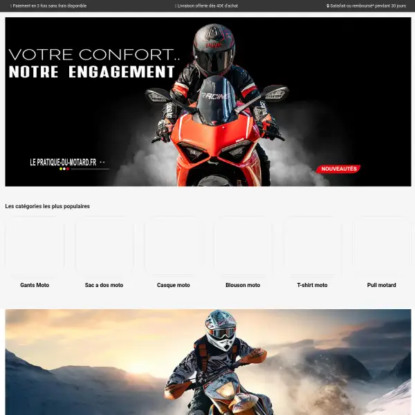 Le Pratique du Motard | Équipements & Accessoires Moto