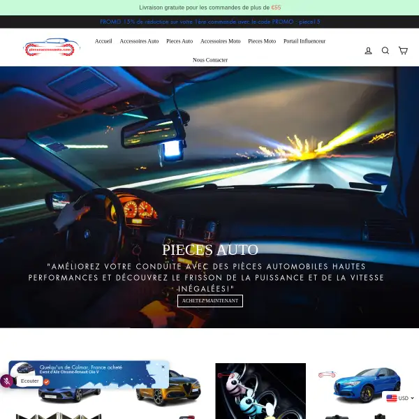 piecesaccessauto-Boutique pour les Passionnés d'Auto & Moto